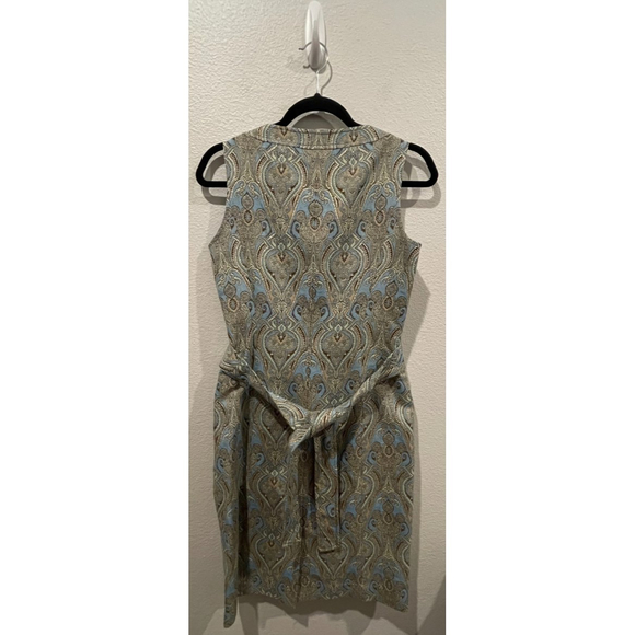 TALBOTS Multicolor Mini Sleeveless Dress - Picture 4 of 5